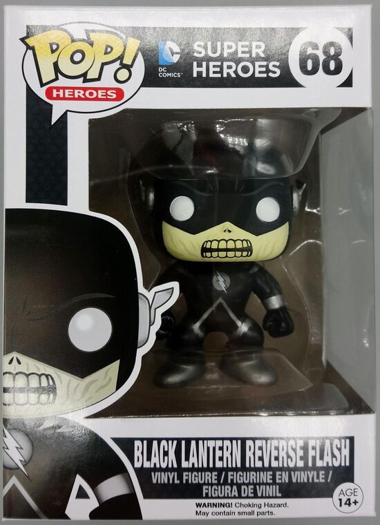#68 Black Lantern Reverse Flash - DC Super Heroes