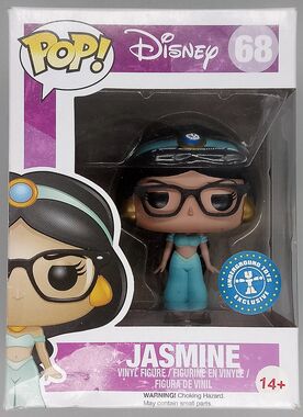 #68 Jasmine (Glasses) - Disney Aladdin - Exclusive DAMAGED