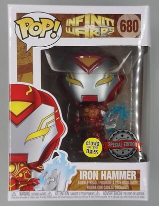 #680 Iron Hammer - Glow - Marvel Infinity Warps