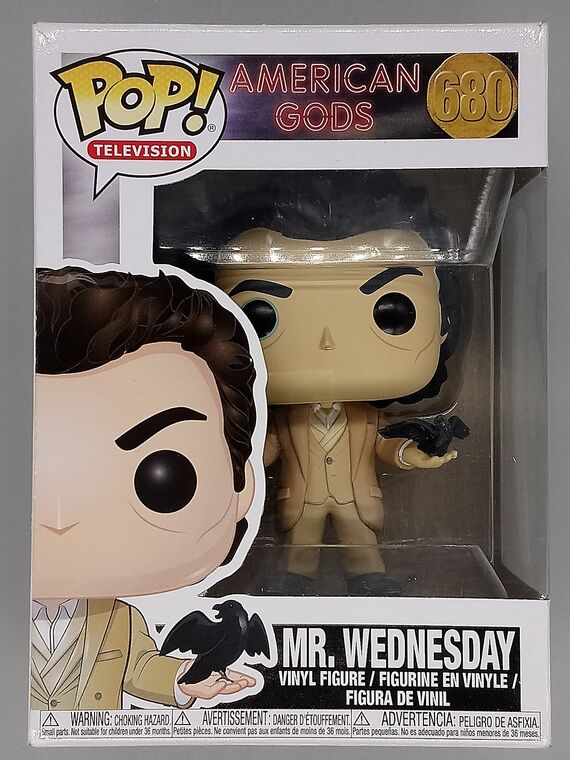 #680 Mr. Wednesday - American Gods - DAMAGED