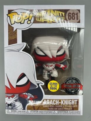 #681 Arach-Knight - Glow - Marvel Infinity Warps