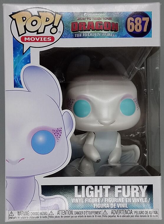 #687 Light Fury - How To Train Your Dragon 3