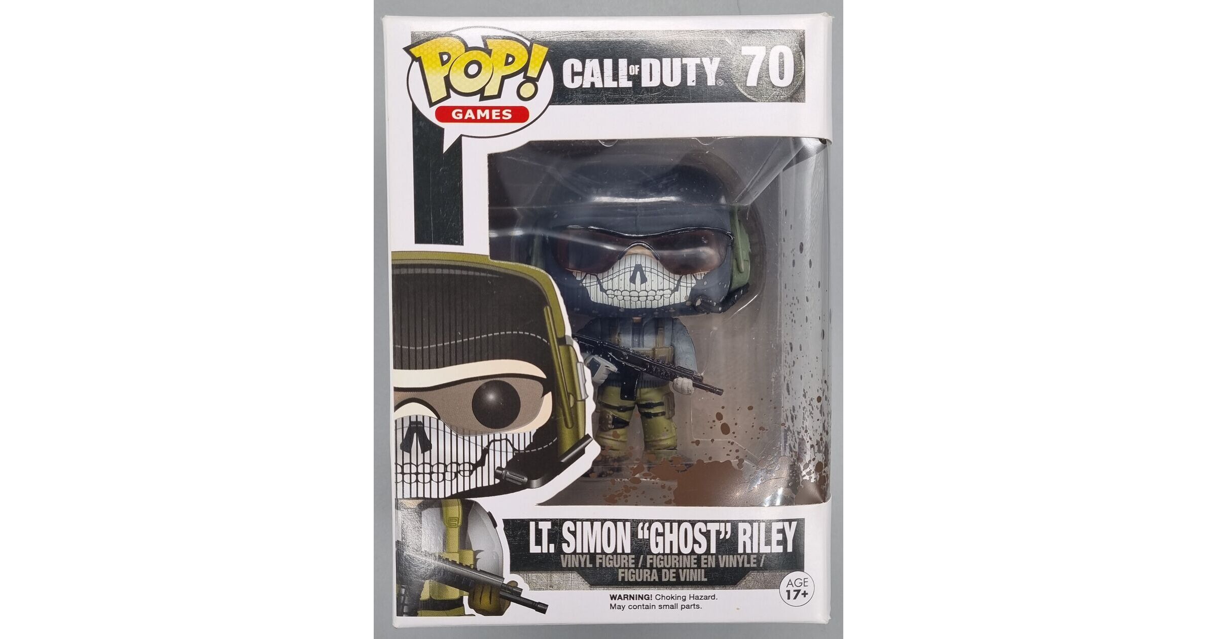 Funko Pop! Games Call of Duty Lt. Simon (Ghost) Riley Figure #70 - US