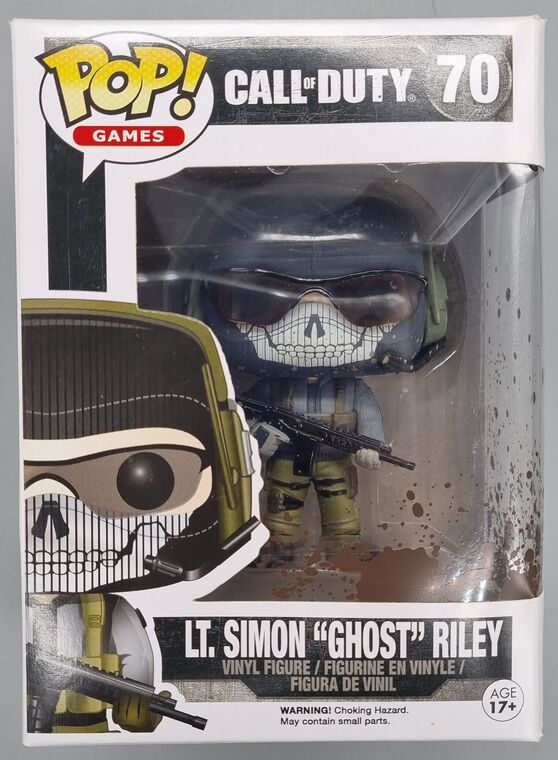 #70 Lt. Simon Ghost Riley (Muddy) - Call of Duty