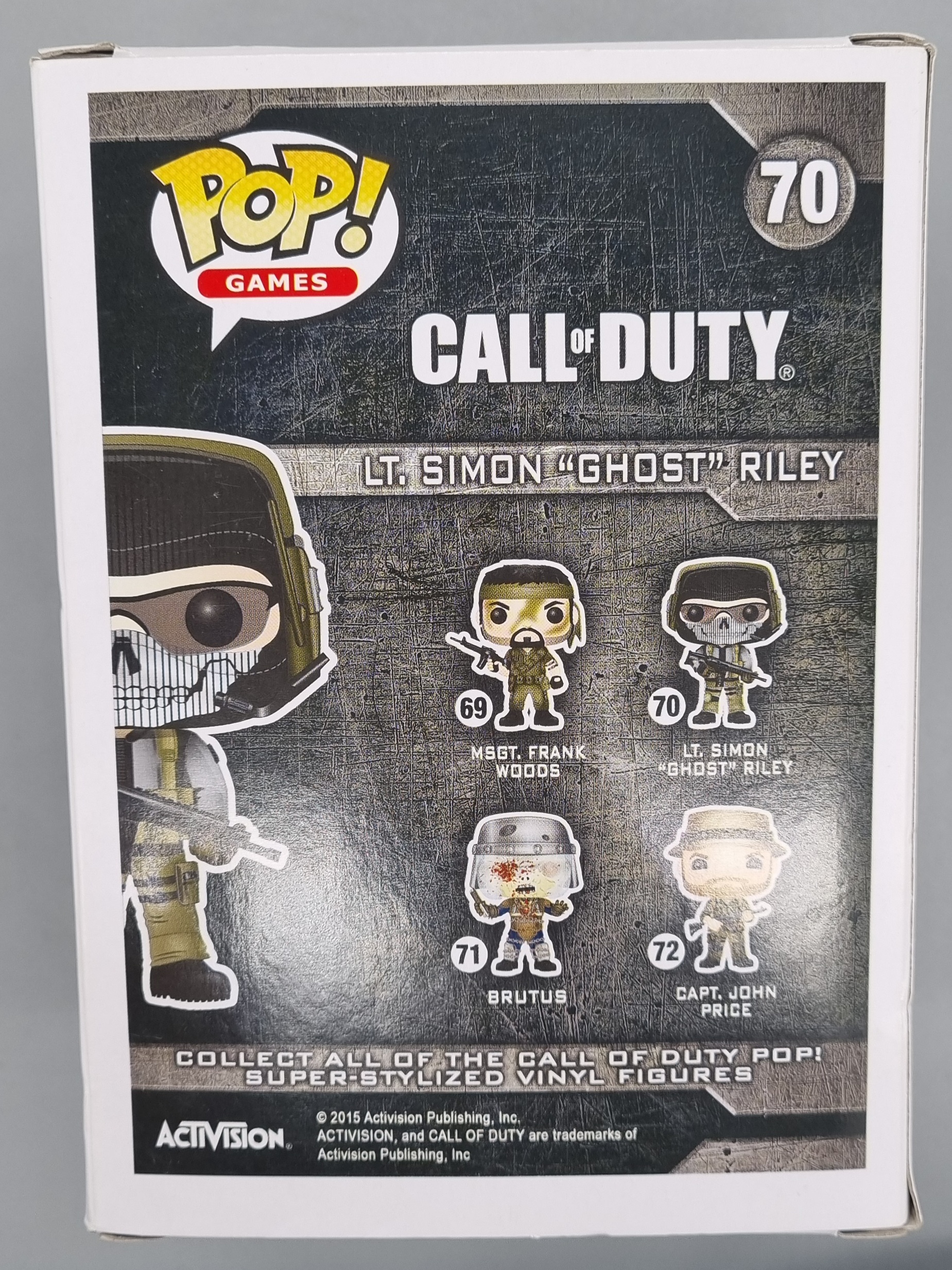 Call of Duty Lt. Simon Ghost Riley Pop! Vinyl Figure