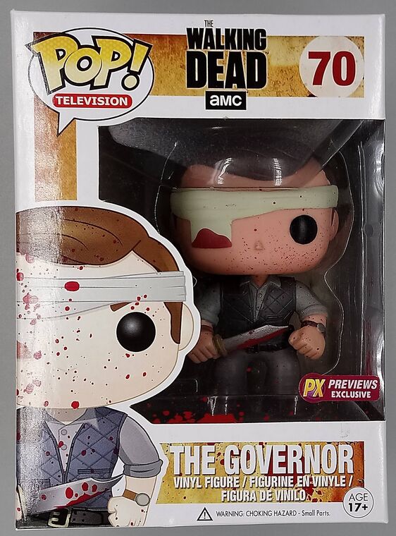 #70 The Governor (Bandage, Bloody) - Walking Dead