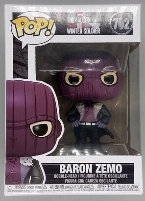 #702 Baron Zemo - Marvel The Falcon And The Winte BOX DAMAGE