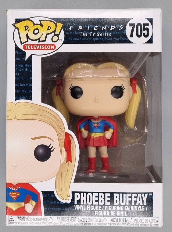 #705 Phoebe Buffay (Supergirl) - Friends - BOX DAMAGE