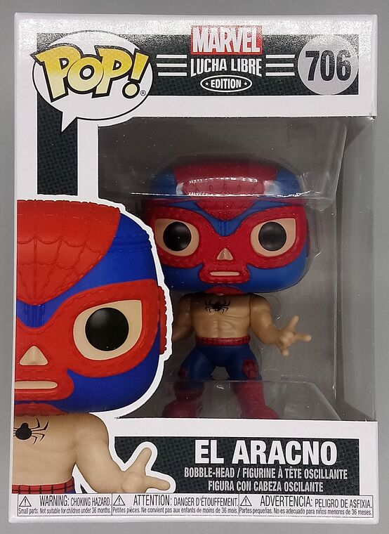 #706 El Aracno (Spider-Man) - Marvel Luchadores