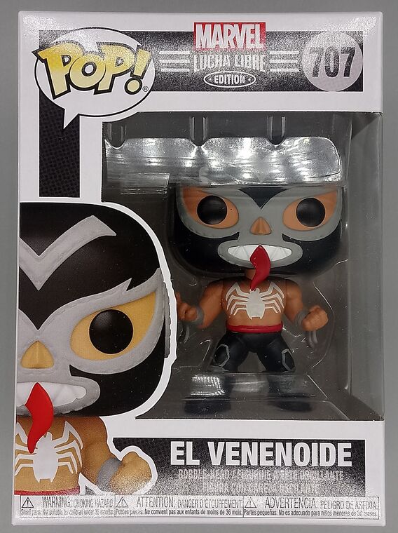 #707 El Venenoide (Venom) - Marvel Luchadores
