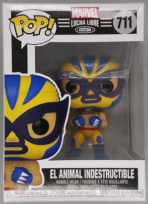 #711 El Animal Indestructible (Wolverine) Marvel Luch DAMAGE