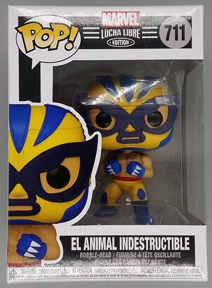 #711 El Animal Indestructible (Wolverine) Marvel Luchadores