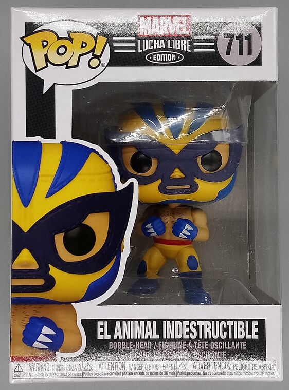#711 El Animal Indestructible (Wolverine) Marvel Luchadores
