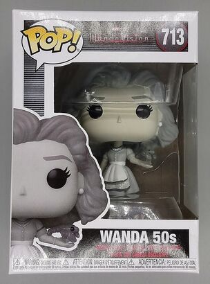 #713 50s Wanda - B&W - Marvel Wandavision - BOX DAMAGE