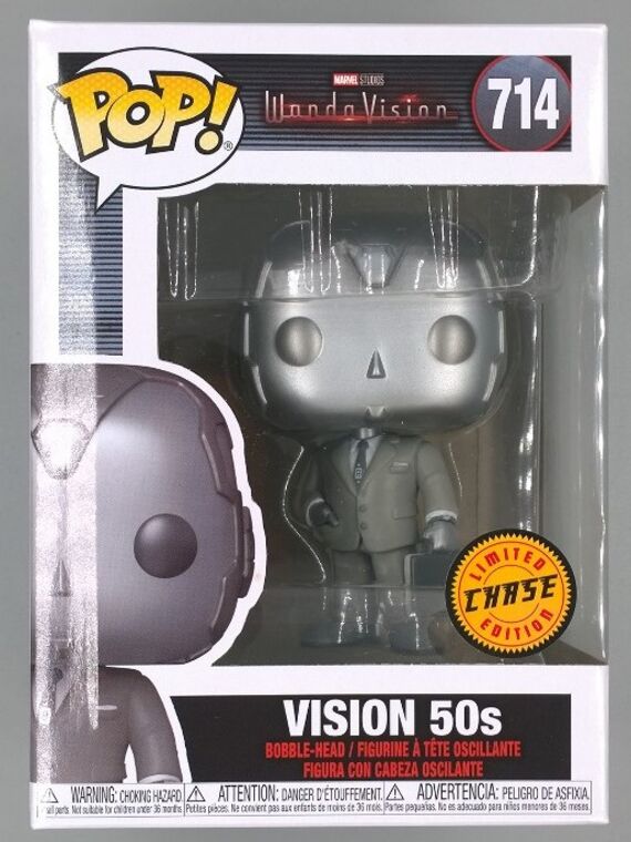 #714 50s Vision - B&W Chase - Marvel Wandavision
