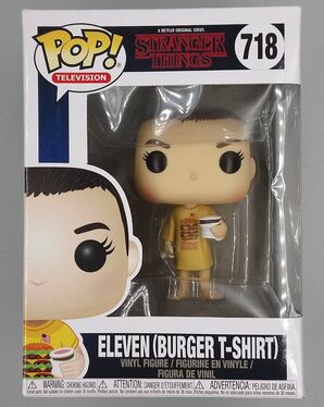 #718 Eleven (Burger T-Shirt) - Stranger Things - BOX DAMAGE