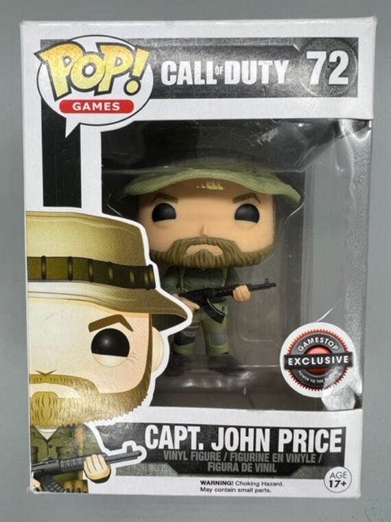 #72 Capt. John Price - Call of Duty - BOX DAMAGE
