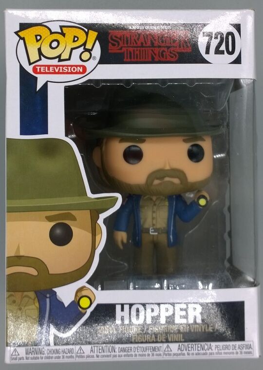 #720 Hopper (w/ Flashlight) - Stranger Things