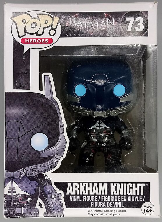 #73 Arkham Knight - DC Batman Arkham Knight - BOX DAMAGE