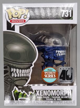#731 Xenomorph (Blue) - Metallic - Alien
