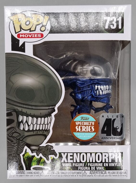 #731 Xenomorph (Blue) - Metallic - Alien