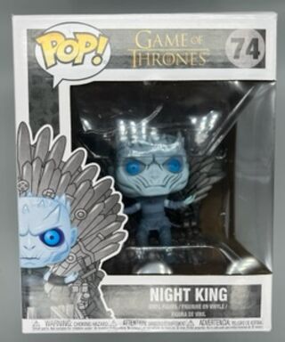 #74 Night King (on Iron Throne) Deluxe - Game of Thro DAMAGE