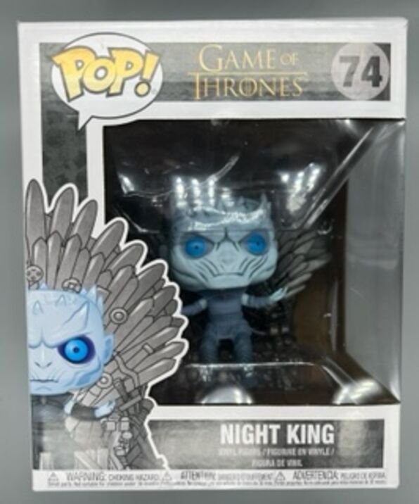#74 Night King (on Iron Throne) Deluxe - Game of Thro DAMAGE
