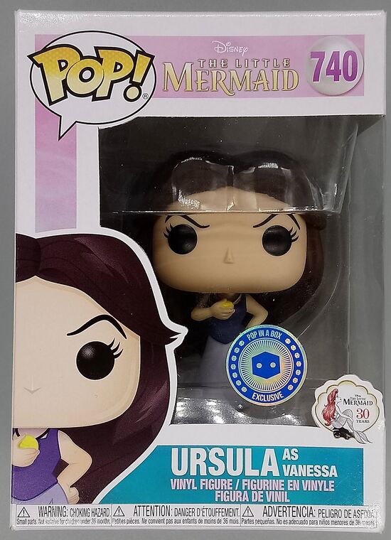 #740 Ursula (as Vanessa) - Disney The Little Mermaid DAMAGED