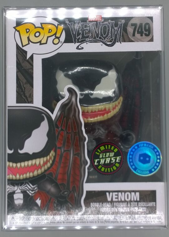#749 Venom (w/ Wings) - Glow Chase Special Edition - Marvel