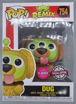 #754 Dug (Alien Remix) - Flocked - Disney