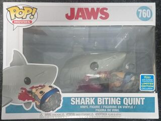 #760 Shark Biting Quint - 6 inch -  JAWS - 2019 Con