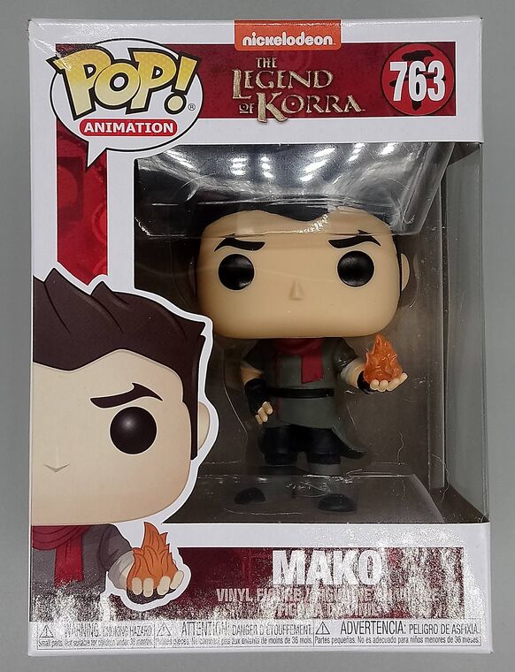 #763 Mako - Legend of Korra - BOX DAMAGE