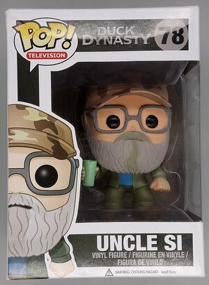 #78 Uncle Si - Duck Dynasty - BOX DAMAGE