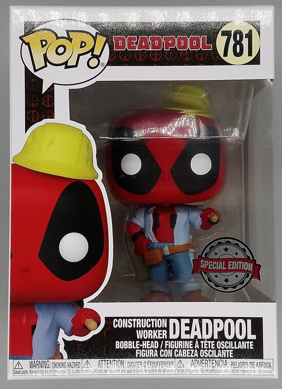 #781 Construction Worker Deadpool - Marvel
