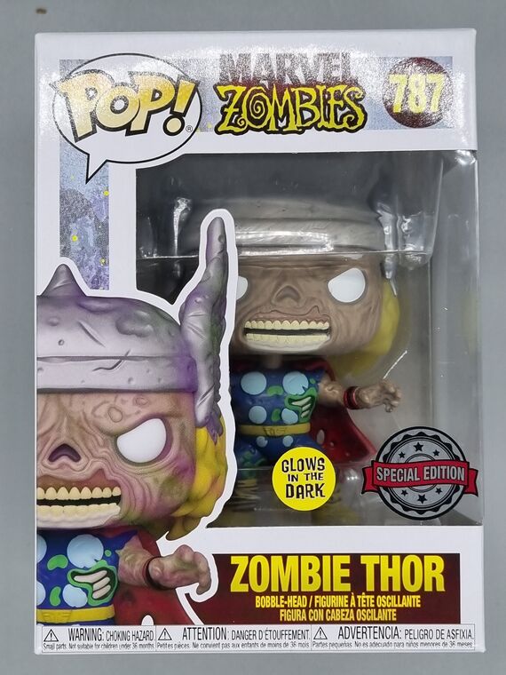 #787 Zombie Thor - Glow - Marvel