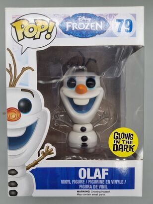 #79 Olaf - Glow - Pop Disney  - Frozen