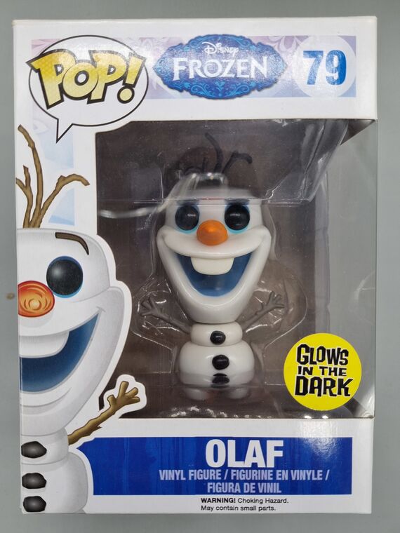 #79 Olaf - Glow - Pop Disney  - Frozen