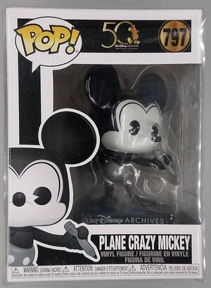 #797 Plane Crazy Mickey (Archives) - Disney