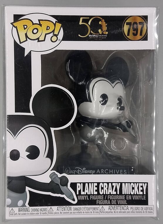 #797 Plane Crazy Mickey (Archives) - Disney
