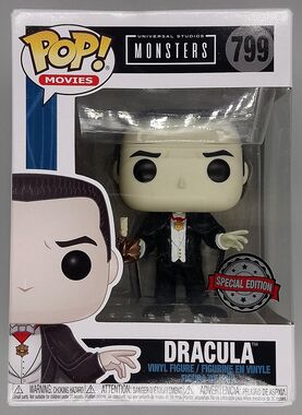 #799 Dracula (w/ Candle) - Universal Monsters - BOX DAMAGE