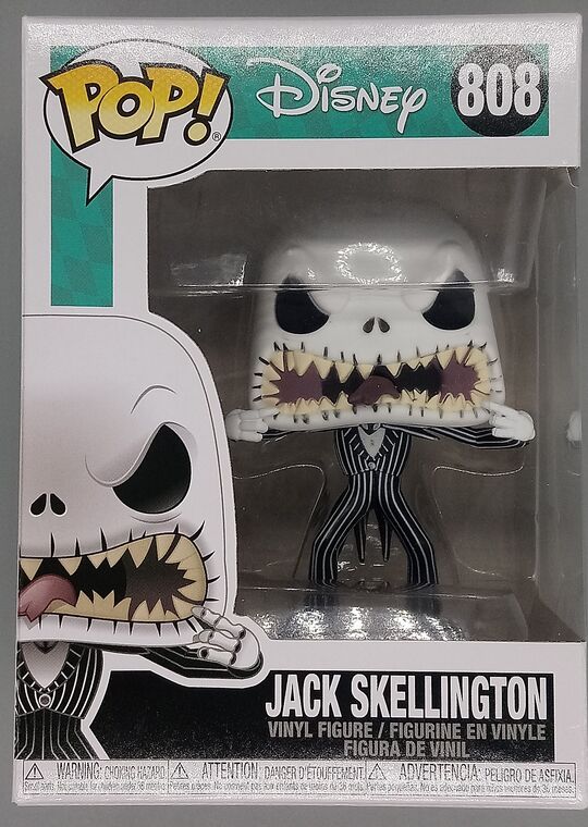 #808 Jack Skellington (Scary Face) Disney TNBC