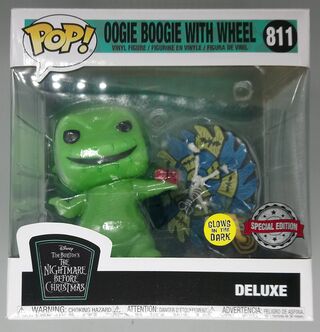 #811 Oogie Boogie with Wheel - Deluxe Glow - Disney TNBC