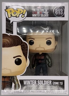 #813 Winter Soldier (Zone 73) Marvel Falcon & Winter DAMAGE