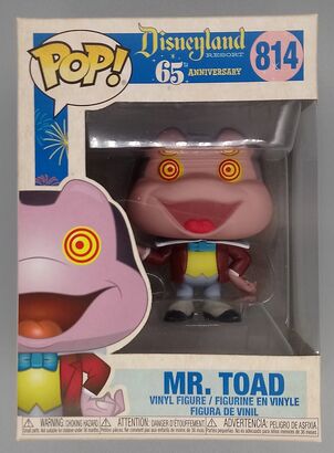 #814 Mr. Toad (Spinning Eyes) Disneyland 65th Anniversary