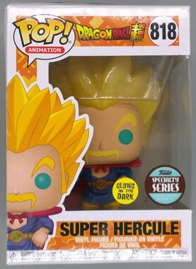 #818 Super Hercule Glow Dragon Ball - BOX DAMAGE