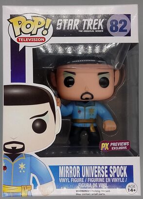 #82 Mirror Universe Spock - Original Star Trek - Exclusive
