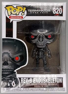 #820 Rev-9 Endoskeleton - Terminator Dark Fate - BOX DAMAGE