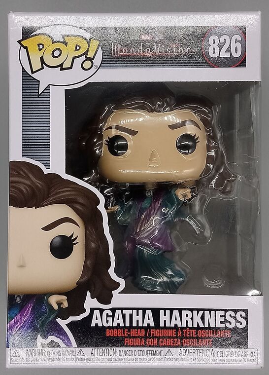 #826 Agatha Harkness - Marvel Wandavision - BOX DAMAGE