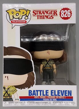 #826 Battle Eleven - Stranger Things - BOX DAMAGE