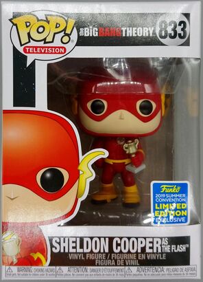 #833 Sheldon Cooper (as The Flash) - Big Bang Theory